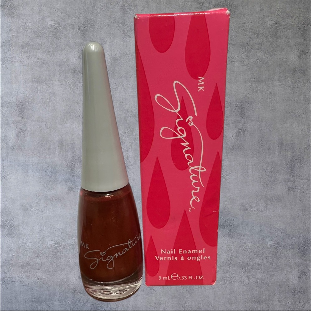 Mary Kay MK Signature Nail Enamel Chocolate Spiceβ 858000 .33oz NEW Brown